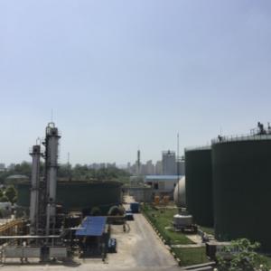 Biogas desulfurization system and upgrading system in Changsha 