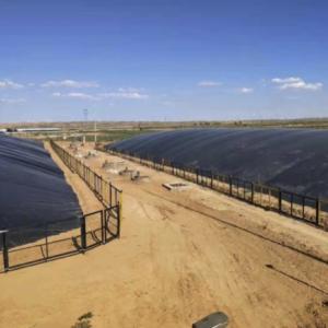 HDPE membrane biogas power plant in Ningxia