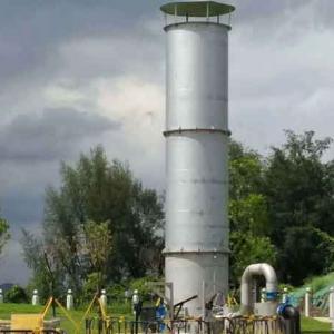 1000m3/h biogas flare system in Yibin