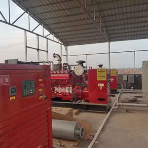 3*300kw biogas generator set in Fujian