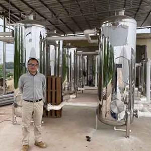 500m3/h biogas desulfurization system in fujian