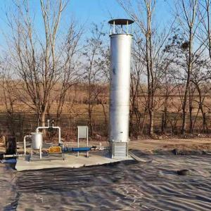 600m3/h Landfill gas extraction and flare system in Xian