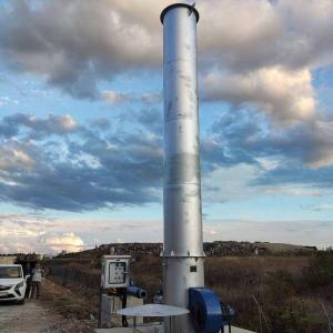 500m3/h biogas treatment and Flare system in Bulgaria