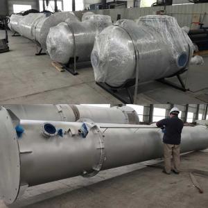 Biogas desulfurization/dehumidifier/flare system to Middle east