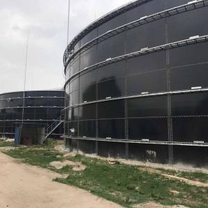 Building of steel type organic waste biogas anaerobic reactor Building of steel type organic waste biogas anaerobic reactor