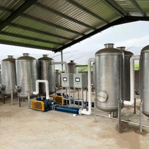 Comprehensive biogas sulfur and impurities treatment system